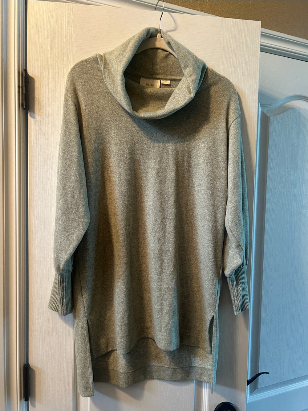 Maeve by Anthropologie Cowl Neck Tunic Sweater